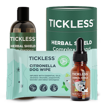 Naturalne chusteczki przeciw kleszczom i pchłom